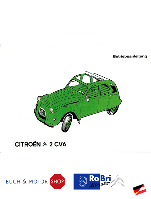 Citroën 2CV Betriebsanleitung 1983 Club